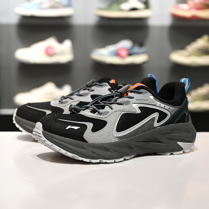 李宁反光回弹童户外鞋