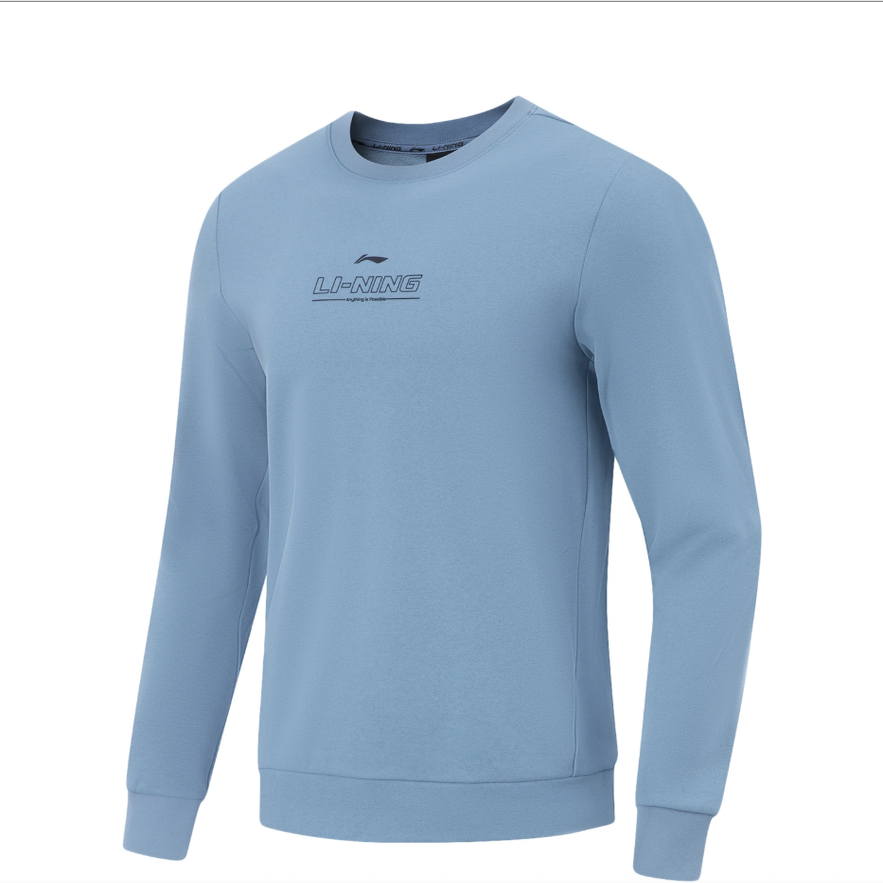 李宁男子加绒保暖针织运动卫衣