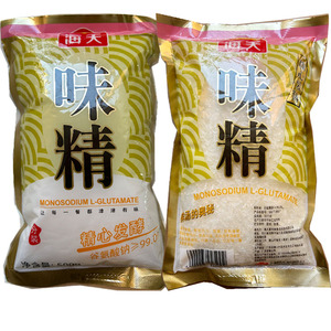 海天味精500g海天粗针味精谷氨酸钠≧99