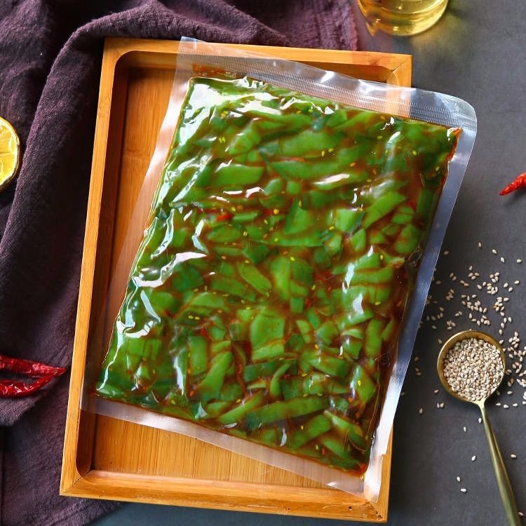 大连特产海鲜裙带菜段800g开袋即食香辣小吃海白菜海藻菜海带包邮