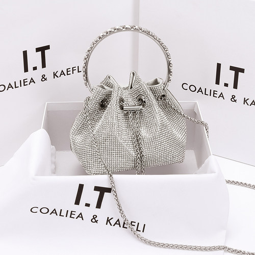 官网COALIEA&HAEFLI满钻手拎包女