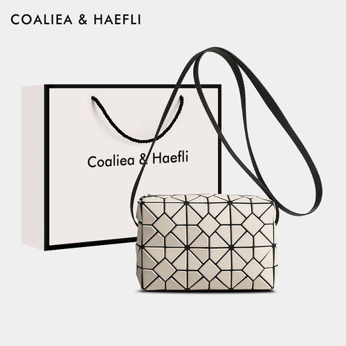 官网COALIEA&KAEFLI菱格小方包女
