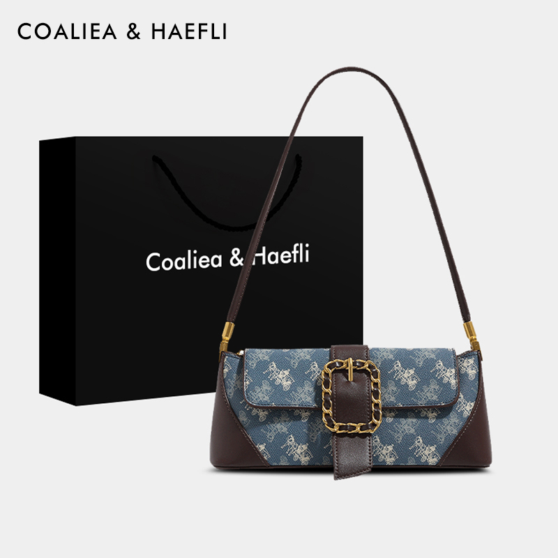 官网COALIEA&KAEFLI法式腋下包女