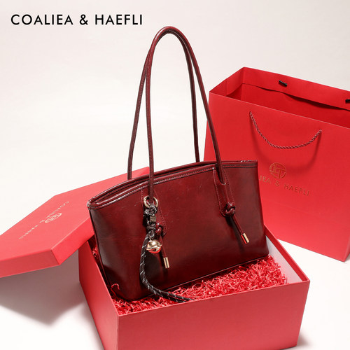 官网COALIEA&HAEFLI红色新娘包