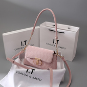 腋下包包女2026新款 香港代购 时尚 小众高级感斜挎单肩包百搭小方包