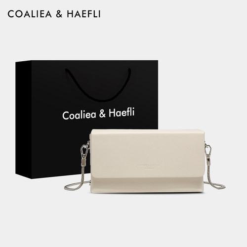 香港代购高级感小众蛇骨链小方包