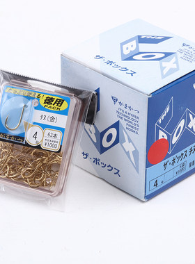 日本原装进口伽马卡兹金鱼钩倒刺