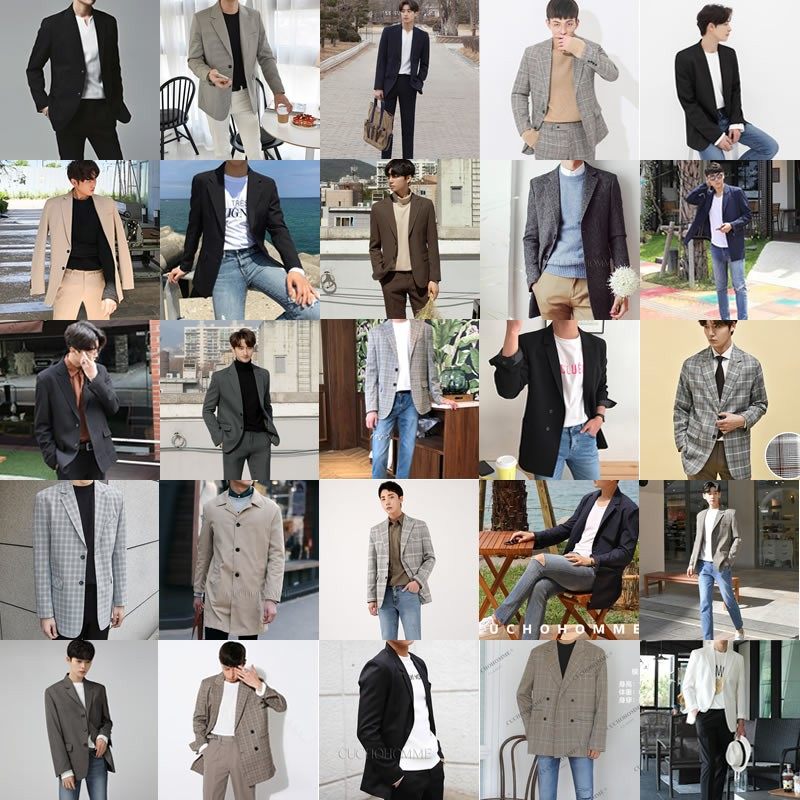 【断码清仓】春秋款男士西装男外套上衣单件韩版潮休闲宽松西服