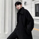 冬季 大衣外套男秋冬高级感呢子加厚韩版 毛呢风衣男款 新款 长款 痞帅