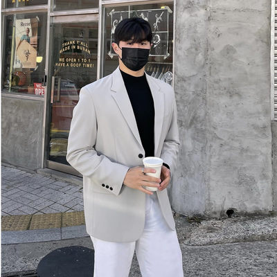 春秋西装外套韩版男士休闲宽松