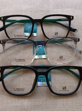 近视镜框 时尚复古超轻大框方形男女款 PLD10738