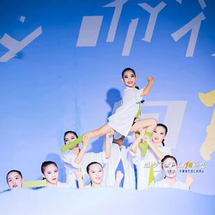 现代舞儿童大码白色衬衫雪纺飘逸垂感当代舞中国舞抒情艺考练功服