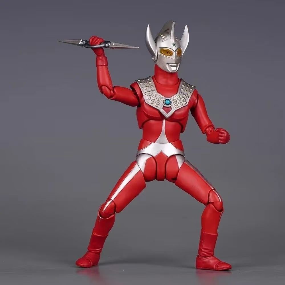 SHF太子泰罗奥特手办雷欧兔子形态月神日冕赛罗关节可动人偶玩具