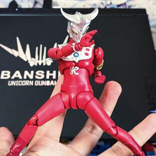 SHF雷欧奥特手办太子泰罗开窗盒装月神日冕赛罗关节可动人偶玩具