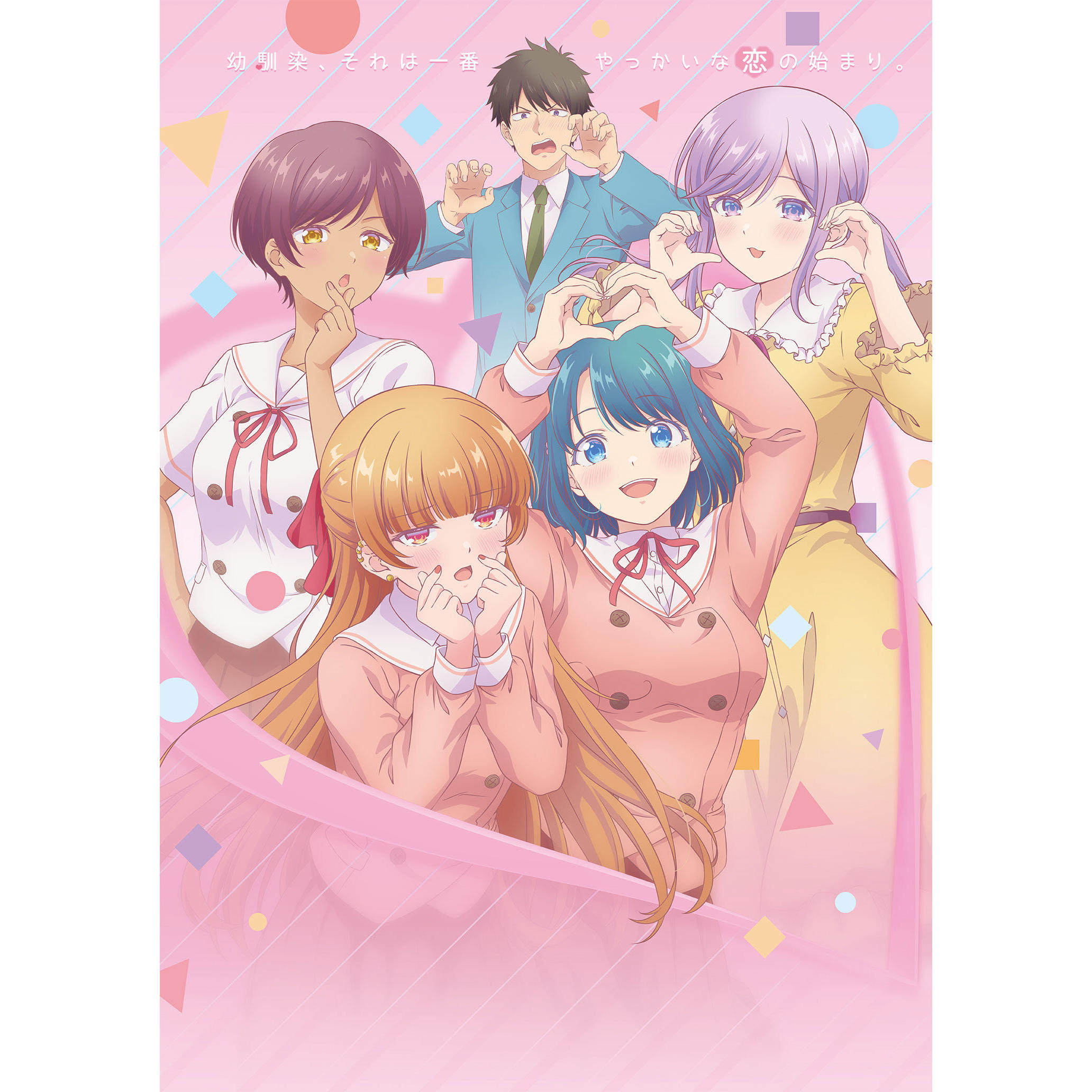 素材/设计盒装 【青梅竹马没有恋爱喜剧】 【DVD刻录光盘】