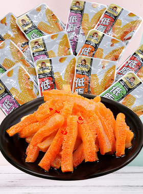 好巴食低脂魔芋爽501g素毛肚辣条小包装囤货零食小吃网红休闲食品