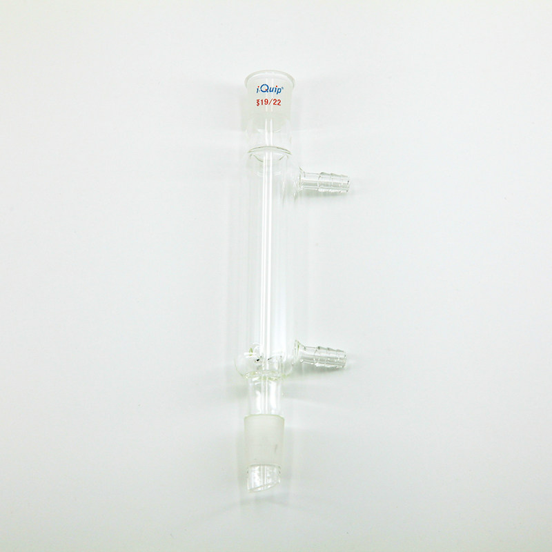 芯硅谷 玻璃分馏柱 d3418 带夹层分馏柱 具刺冷凝管 高硼硅填充式