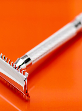 DOVO MERKUR 25C 德国原装进口刮胡刀加长手柄手动剃须刀默克