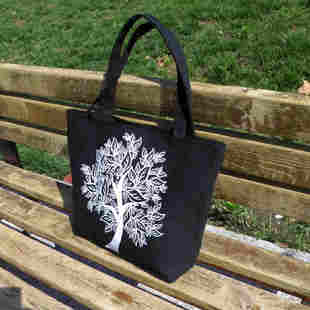 原创帆布包单肩手提包学生包手工妈咪包文艺购物袋秋季新款