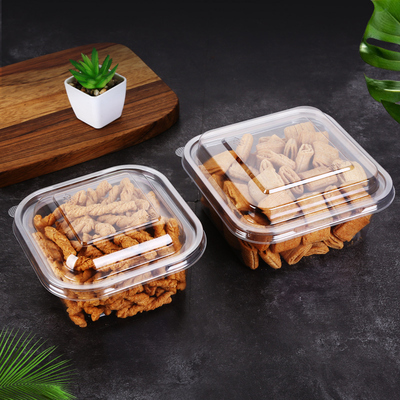 方形蛋糕千层散装食品打包盒密封