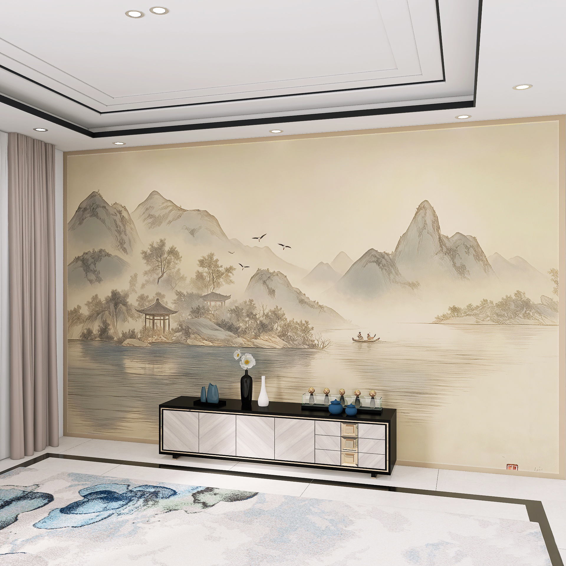 2025宋氏美学背景墙全国可上门贴