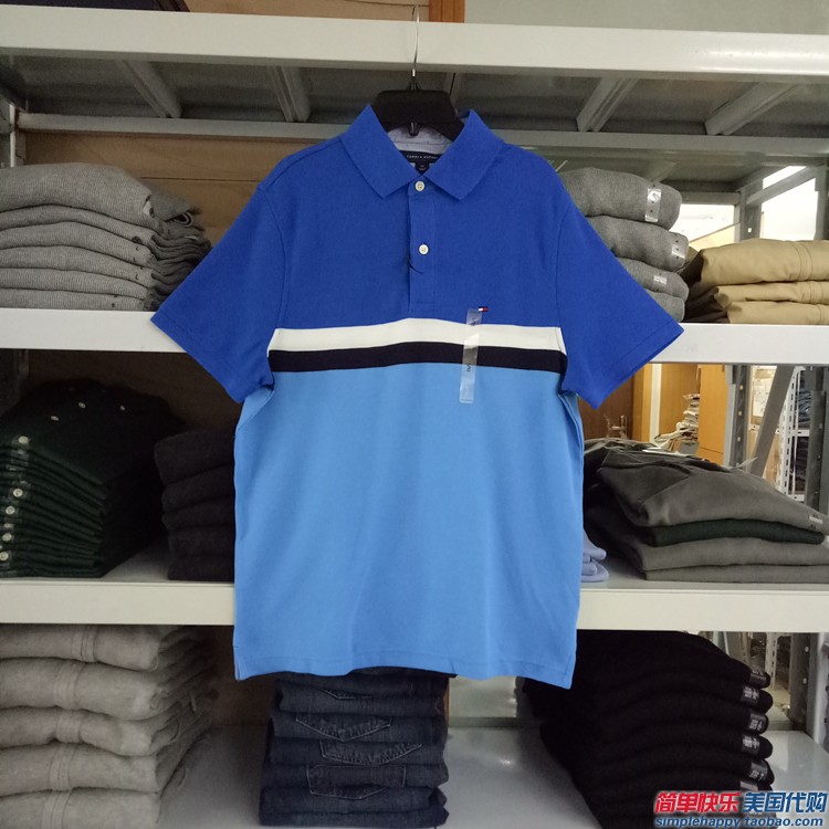 ÐÂÆ· ÏÖ»õ TOMMY HILFIGER Ö鵨ÃÞÄÐÊ¿ÐÝÏÐÆ´É«POLOÉÀ