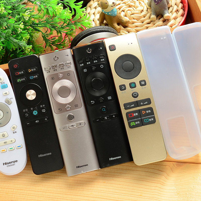 海信电视遥控器保护套 防尘罩 遥控器套透明硅胶套CRF3A69 CN3A68|ruв категории домашний ткань, пылезащитный защитного покрытия, пульт рукав - от Buy2taobao.com для оказания профессиональной услуги покупки агента Taobao