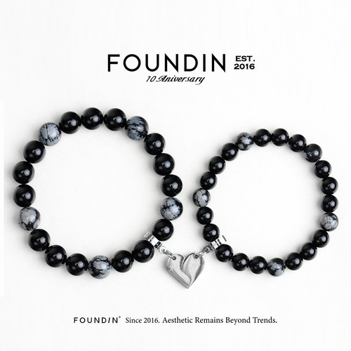 情人节礼|FOUNDIN心引力情侣手链