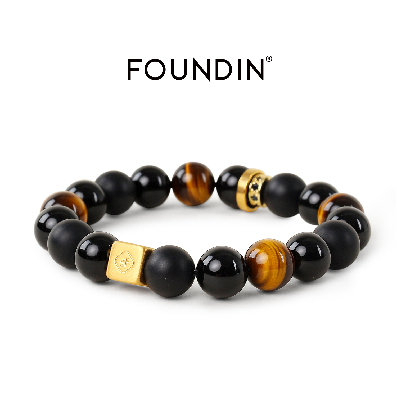 生日礼物|FOUNDIN凡汀黑金手链