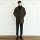 新款 毛呢大衣男中长短款 韩版 冬季 潮流非双面羊绒外套男士 呢子风衣