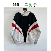 风衣连帽衫 3N拼接绣花长袖 潮人必冲 外套男女情侣 二狗子定制