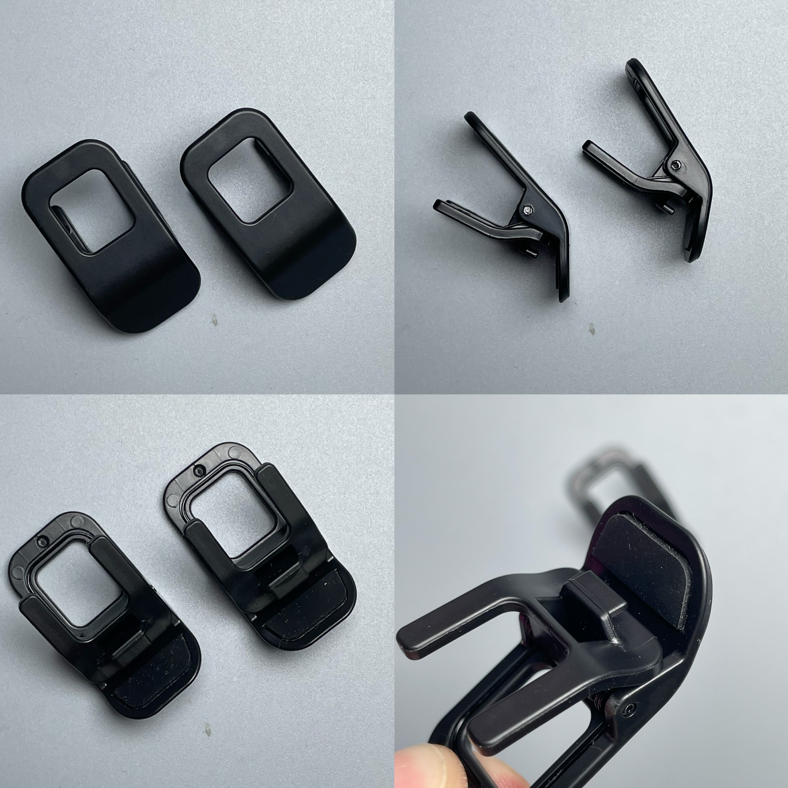 散热器背夹配件可拆夹子分体式背夹