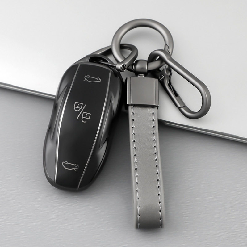 适用于特斯拉钥匙套Model3焕新版Y毛豆X/S遥控保护壳Tesla汽车包