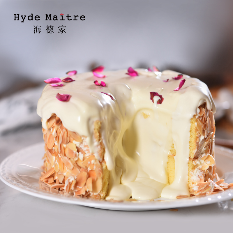 海德家爆浆流心海盐芝士蛋糕生日奶盖咸蛋糕下午茶成都重庆配送