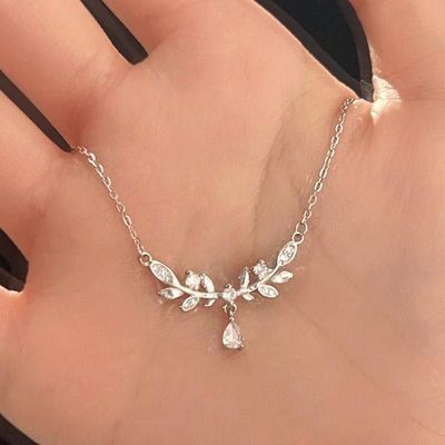 2024新款爆款999纯银麦穗项链链