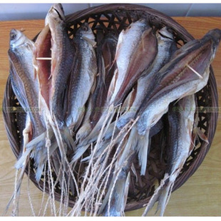 台山广海特产农家自晒自然风干生晒腊鱼鲮鱼良鱼干 满两斤包邮