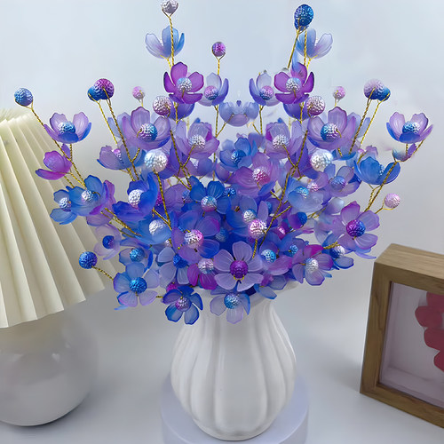 diy手工一体炫彩幸福花