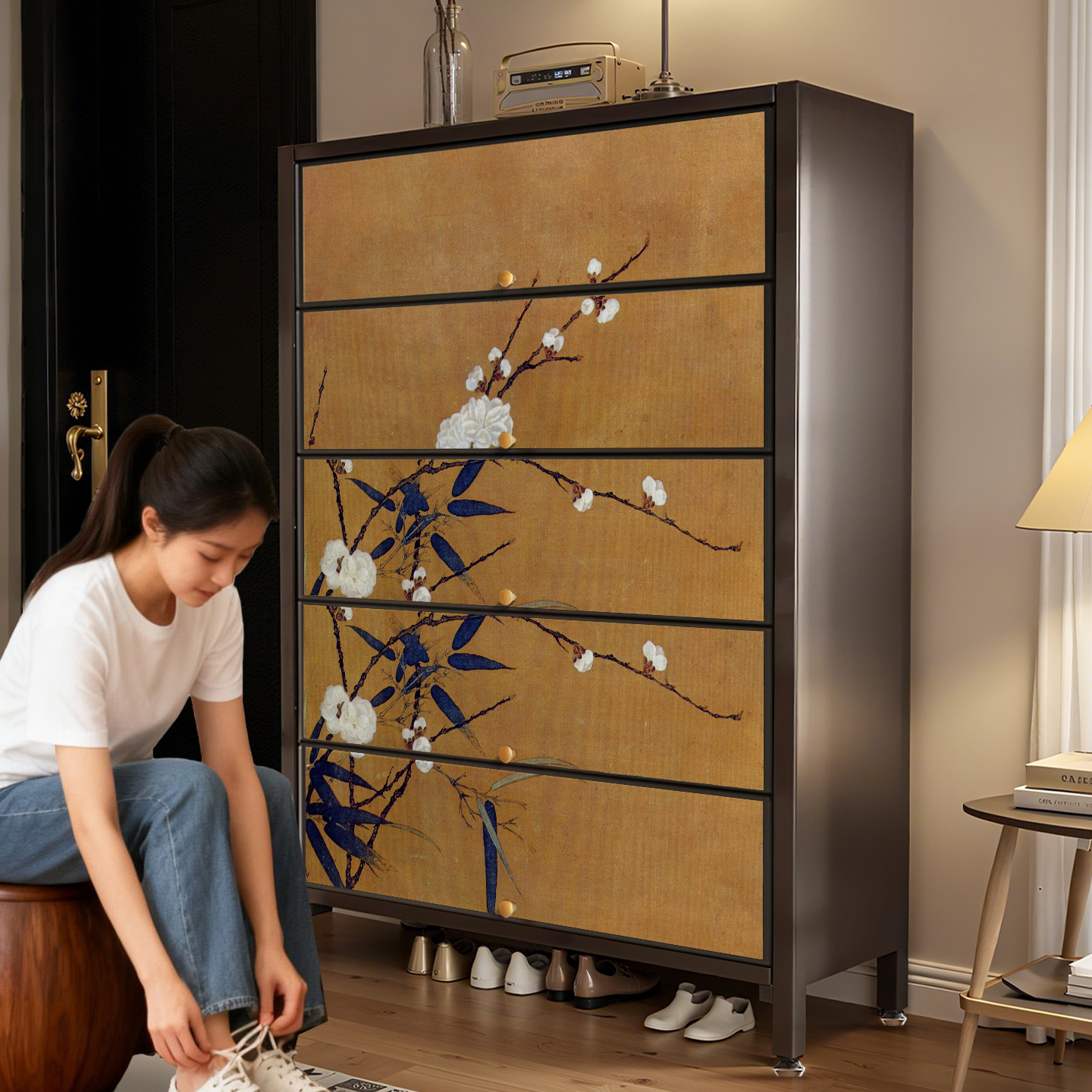 宋氏美学鞋柜家用门口收纳柜