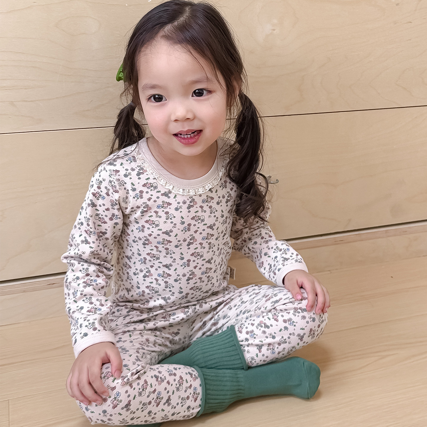 宝宝内衣家居服衬衣女童秋衣秋裤