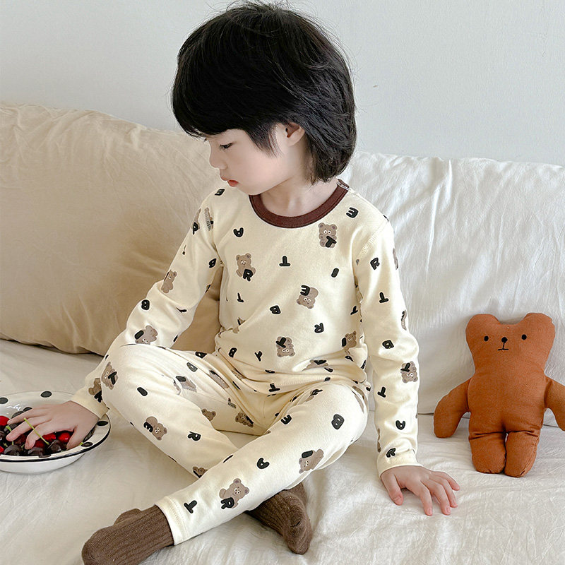 儿童睡衣男童2025新款秋冬内衣家居服套装男宝宝秋衣秋裤春秋款,童装/婴儿装/亲子装,家居服套装,淘宝优惠券,粉丝福利购,淘宝优惠卷
