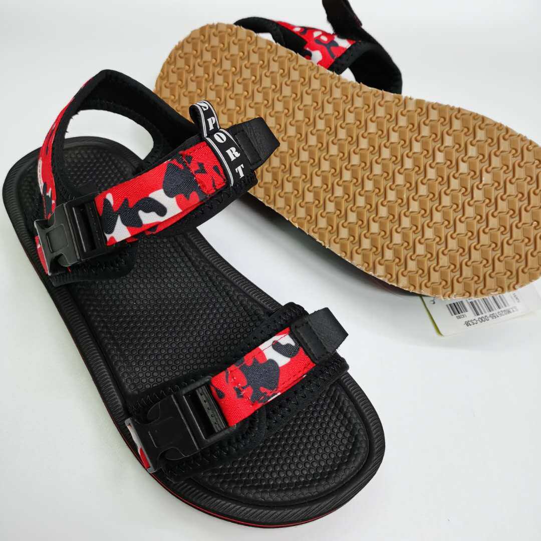 越南平仙男式迷彩牛筋夏季防刺穿沙滩橡胶轻便学生凉鞋户外旅游鞋