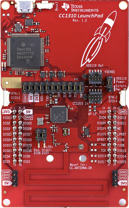 原装正品 LAUNCHXL-CC1310 原厂正品开发板 集成XDS110下载调试器