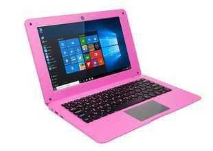 10寸笔记本电脑游戏8G运行256G固态学生轻薄便携固态硬盘小巧粉