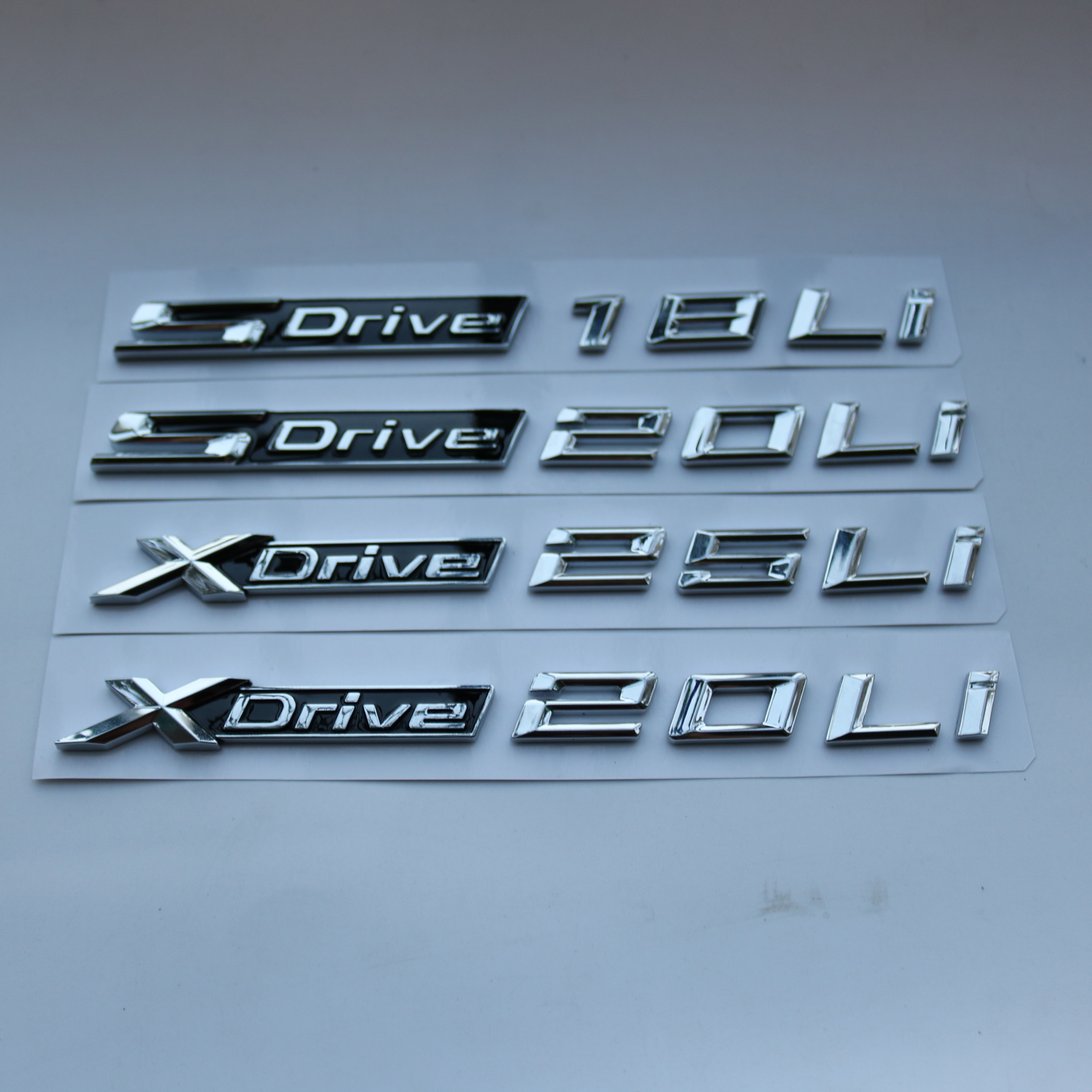 适用于新款宝马X1车标SDrive18Li 20Li XDrive20Li 25Lii字标侧标