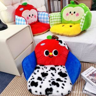 学生宿舍椅子坐垫靠背一体凳子专用加厚防屁股痛客厅地上看书蒲团