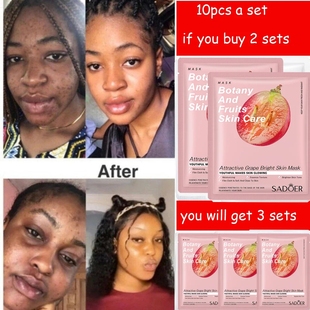 Wrinkle Anti Blackheads Acne Hydrating面膜贴 grape Firm mask