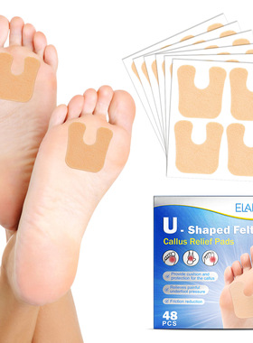 Toe Foot Corn Bunion Protector Pad U-Shaped Felt Callus足垫