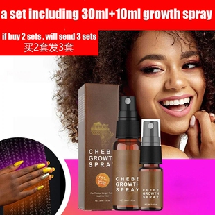 chebe Anti Alopecia African Hair Growth spray Black lady men