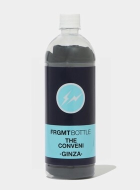 22藤原浩THE CONVENI便利店瓶装印花水洗圆领宽松短袖T恤男女同款