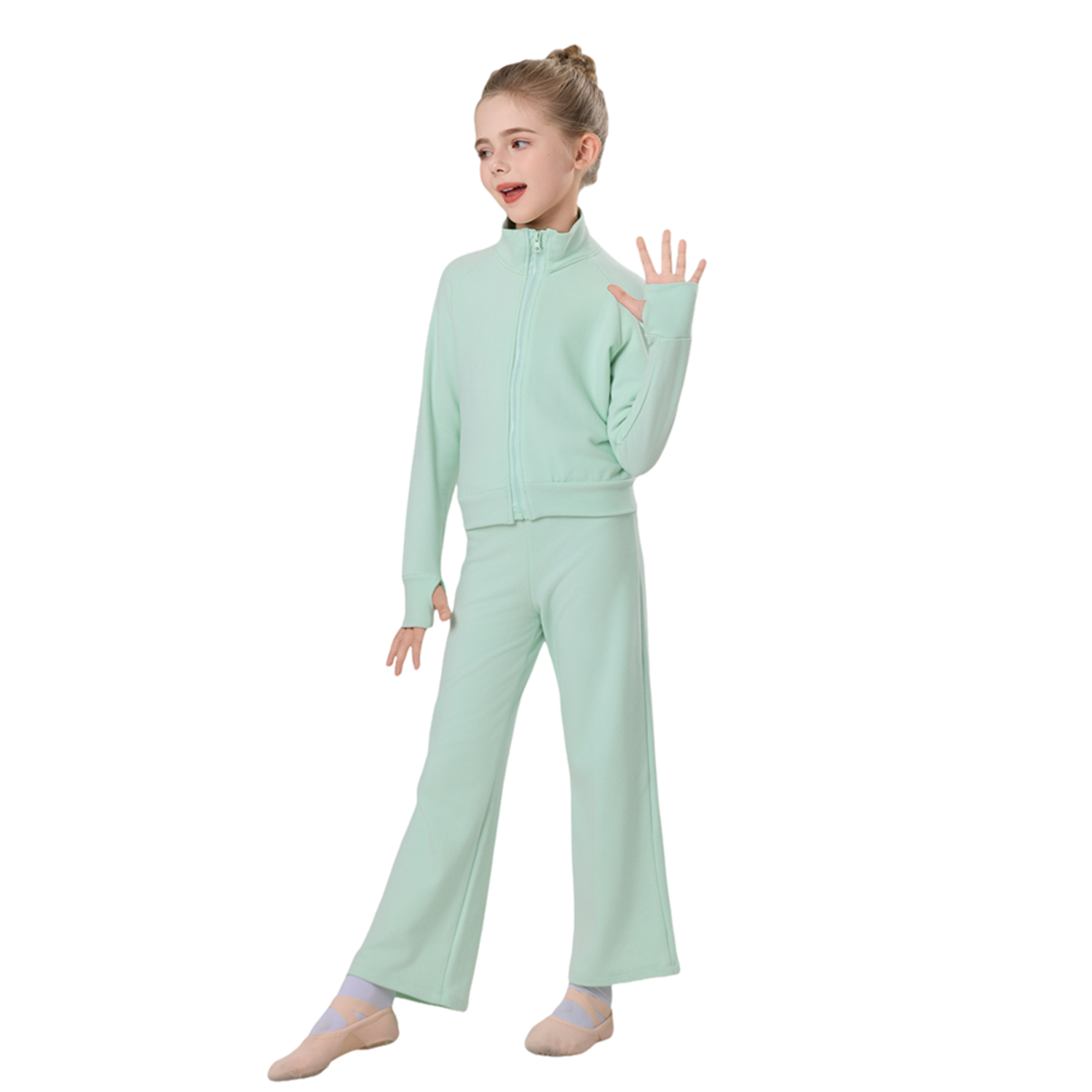 儿童舞蹈服练功服套装